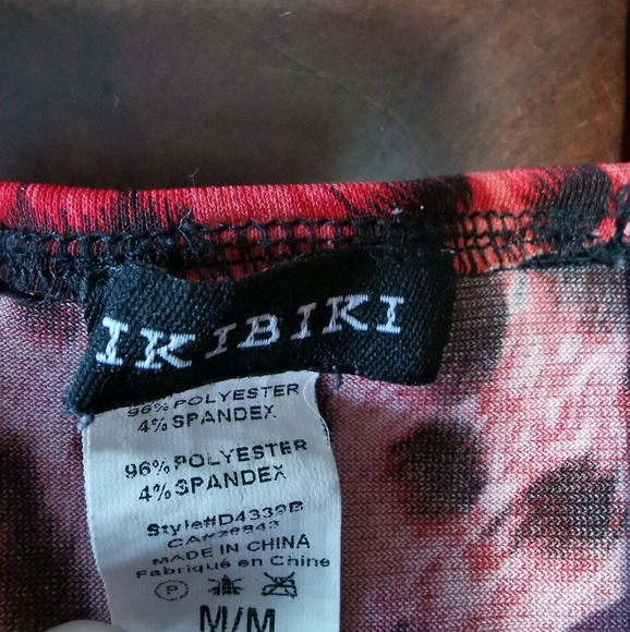 Red leopard print dress - Picture 4 of 4